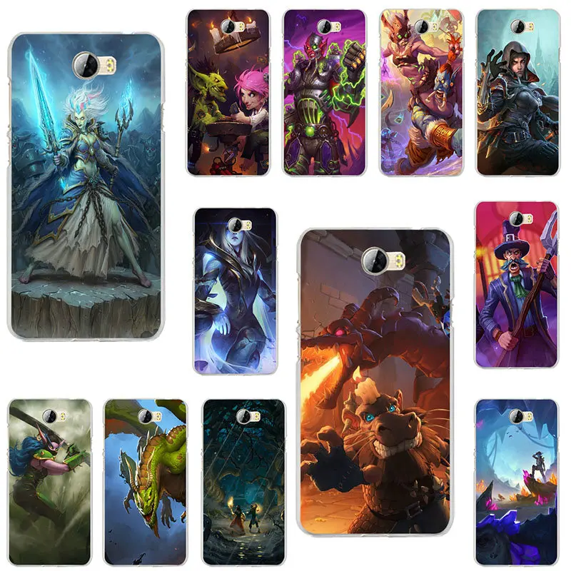 Чехлы для телефонов Huawei G8 G9 GT3 GX8 Honor V8 9 10 20 Mate Lite Pro мягкий силикон Hearthstone герои