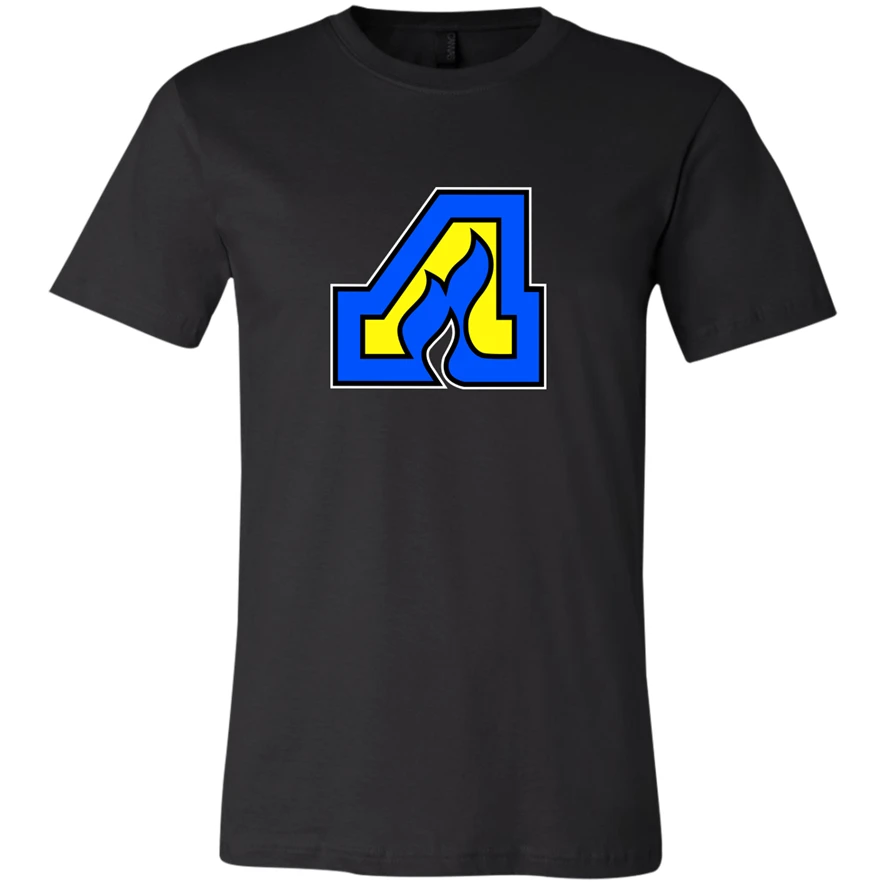 Фото Atlanta Flames Hockey Hawks Braves Retro Logo G200 Gildan Unisex T-Shirt Present Casual Tee Shirt Мужская одежда Atlanta Flames Hockey Hawks Braves Retro Logo G200 Gildan Unisex T-Shirt Present Casual Tee Shirt Мужская одежда
