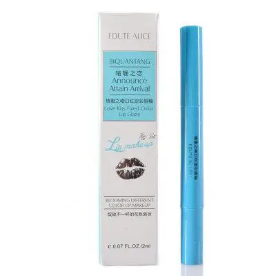 Синяя помада дождевик ZOO Прозрачная глазурь для губ защита цветов не липкая чашка