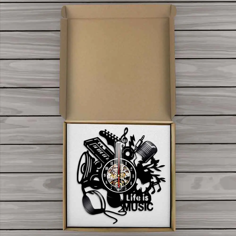 Музыка это жизнь вдохновляющие художественная стена с цитатой декор настенные