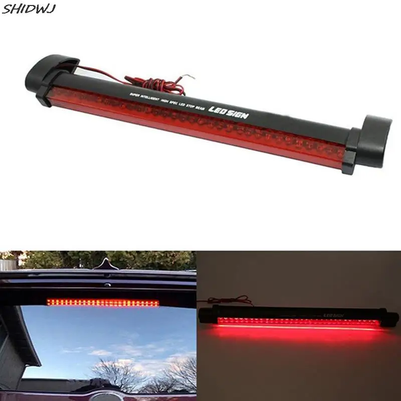 

Новый автомобильный стоп-светильник заднего хода 12 в 24 светодисветодиодный с высоким креплением Красный Автомобильный третий стоп-сигнал ...