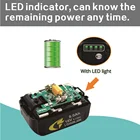 Литий-ионная аккумуляторная батарея BL1860 18 в 8101216 Ач для электроинструмента Makita BL1840 BL1850 BL1830 LXT 400