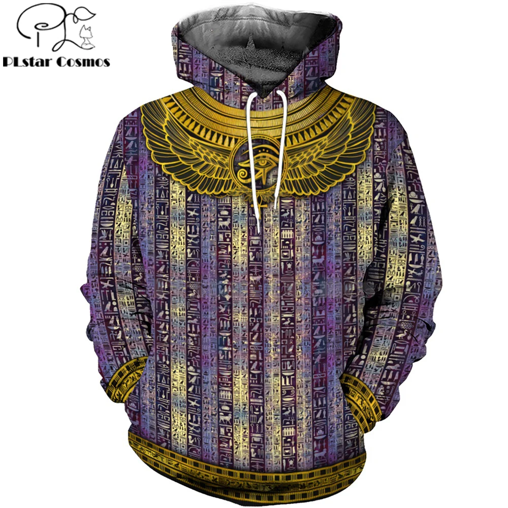 

Таинственный Ретро Стиль Древний хор египетская богиня Фараон Тотем 3d толстовки/Свитшот зимние осенние Смешные с длинным рукавом streetwear-38