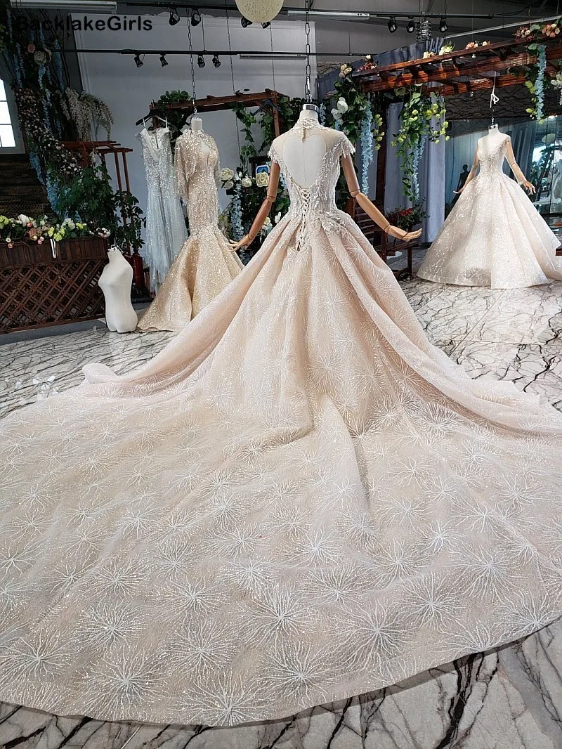 BacklakeGirls Robe Marie роскошное бальное платье с аппликацией из бисера свадебные платья