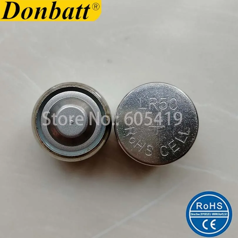 8 шт./лот Новинка LR50 MR850 1APX 1A A1PX 1100A PC1A 1,5 V щелочной аккумулятор таблеточного типа по ограничению на использование опасных материалов в производстве