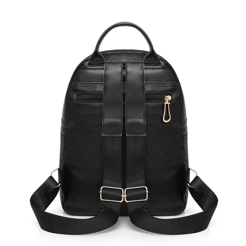 Женские кожаные рюкзаки для девочек, Sac A Dos Mochilas, повседневные Рюкзаки для путешествий, школьный рюкзак, Женский винтажный рюкзак для девушек