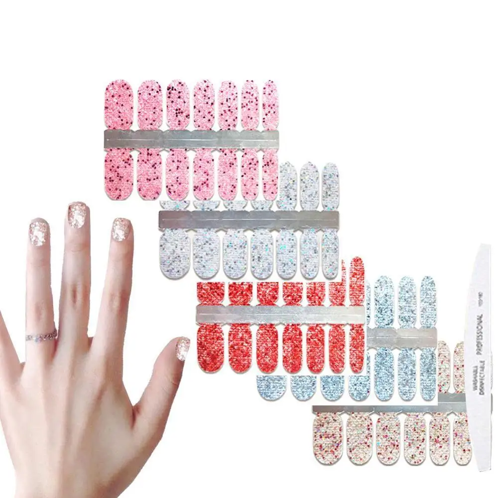 Наклейки для ногтей с голографическим пламенем дизайн сделай сам украшения