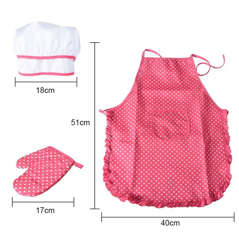 11 предметов игровой набор для детей "Кухня и выпечка" для девочек. Новинка. В комплекте: шапочка и фартук для кулинара.