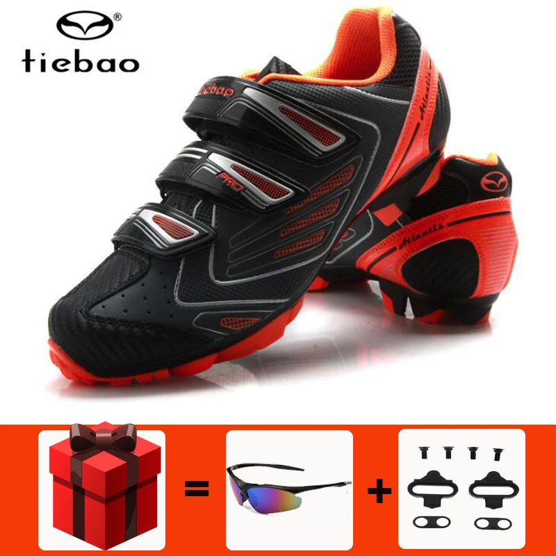 

TIEBAO Cycling Shoes Mountain Bike Men Sneakers Sapatilha Ciclismo Mtb Chaussure Vtt Mountain Bike Bicycle Racing Sneakers Women