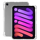 Пенал для Apple iPad Mini 6 8,3 2021 6-го поколения, тонкий противоударный прозрачный гибкий силиконовый чехол из ТПУ