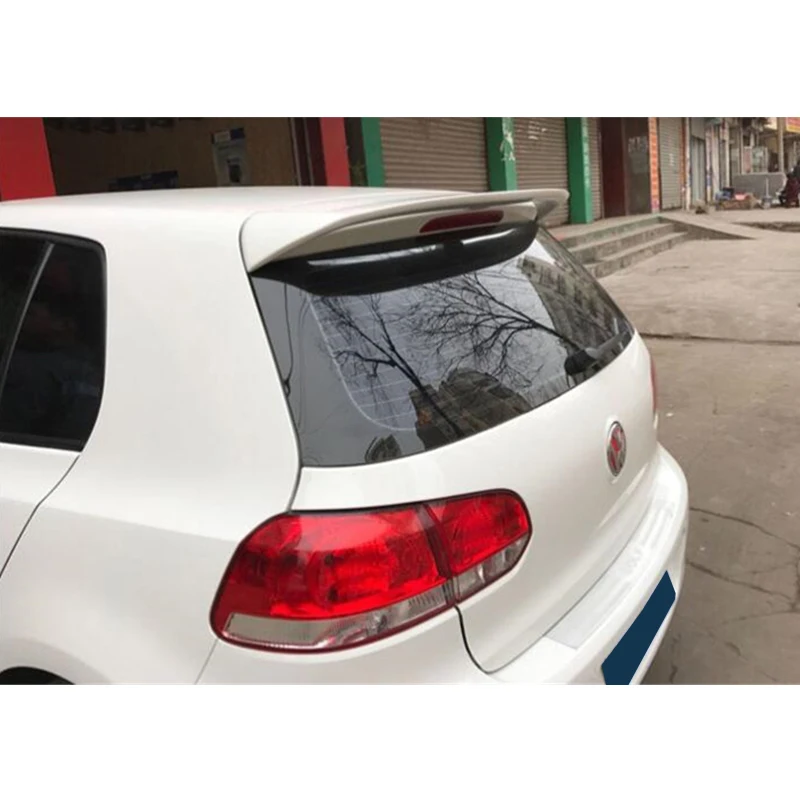 Применение для Volkswagen Golf крыши 6 спойлер 2010 2013 год заднее крыло спойлера