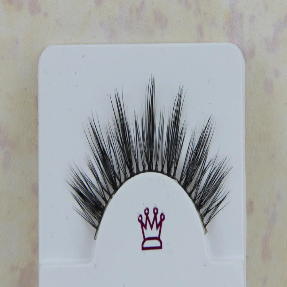Черные роскошные натуральные накладные мягкие ресницы для глаз 100% настоящие