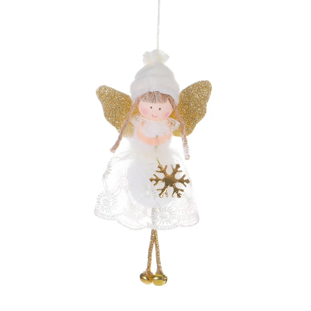 Рождественская Кукла-ангел Рождественский Декор для дома елка эльфа подвеска 2019