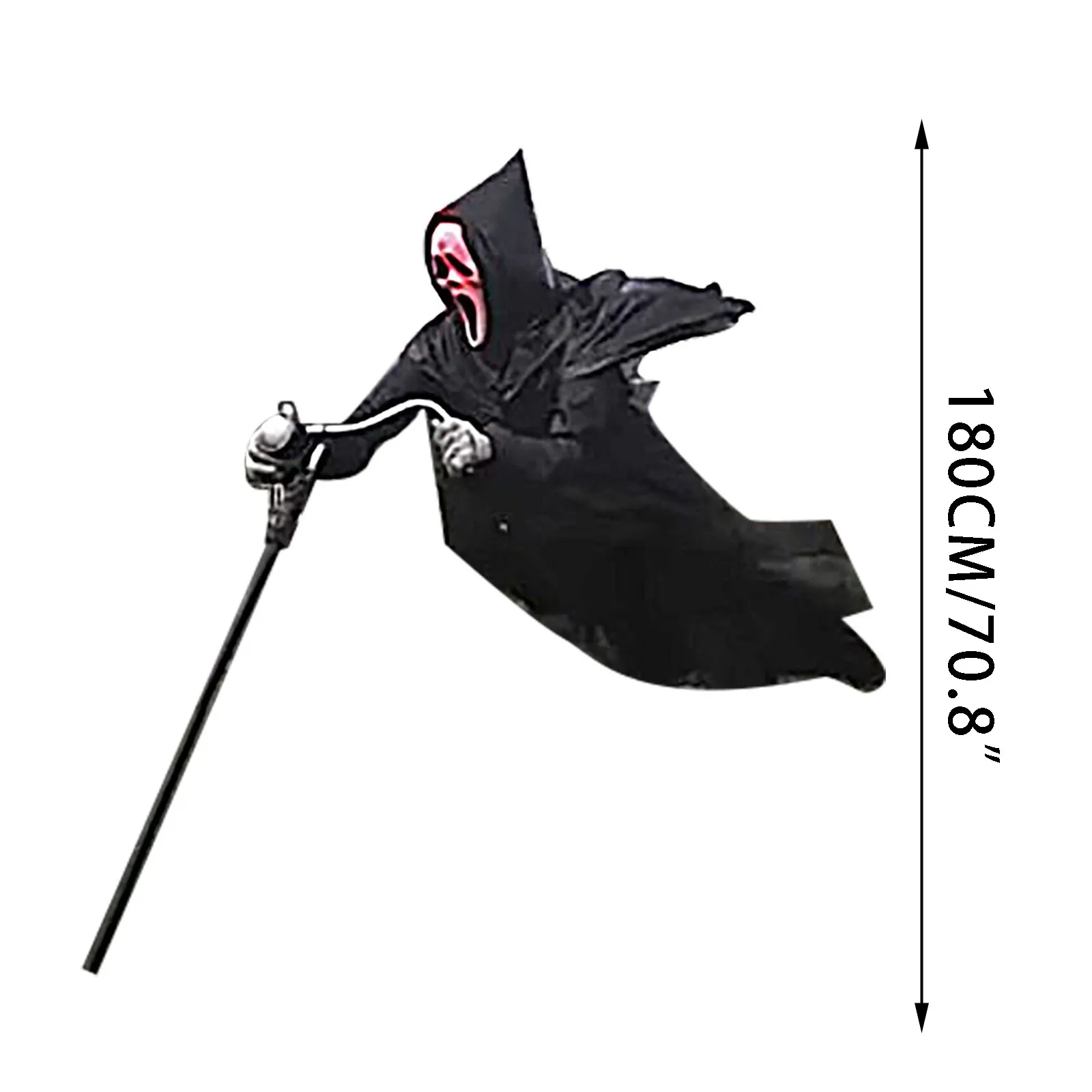 Украшение на Хэллоуин сад смотровое лицо гостя пугалка улице страшный крик