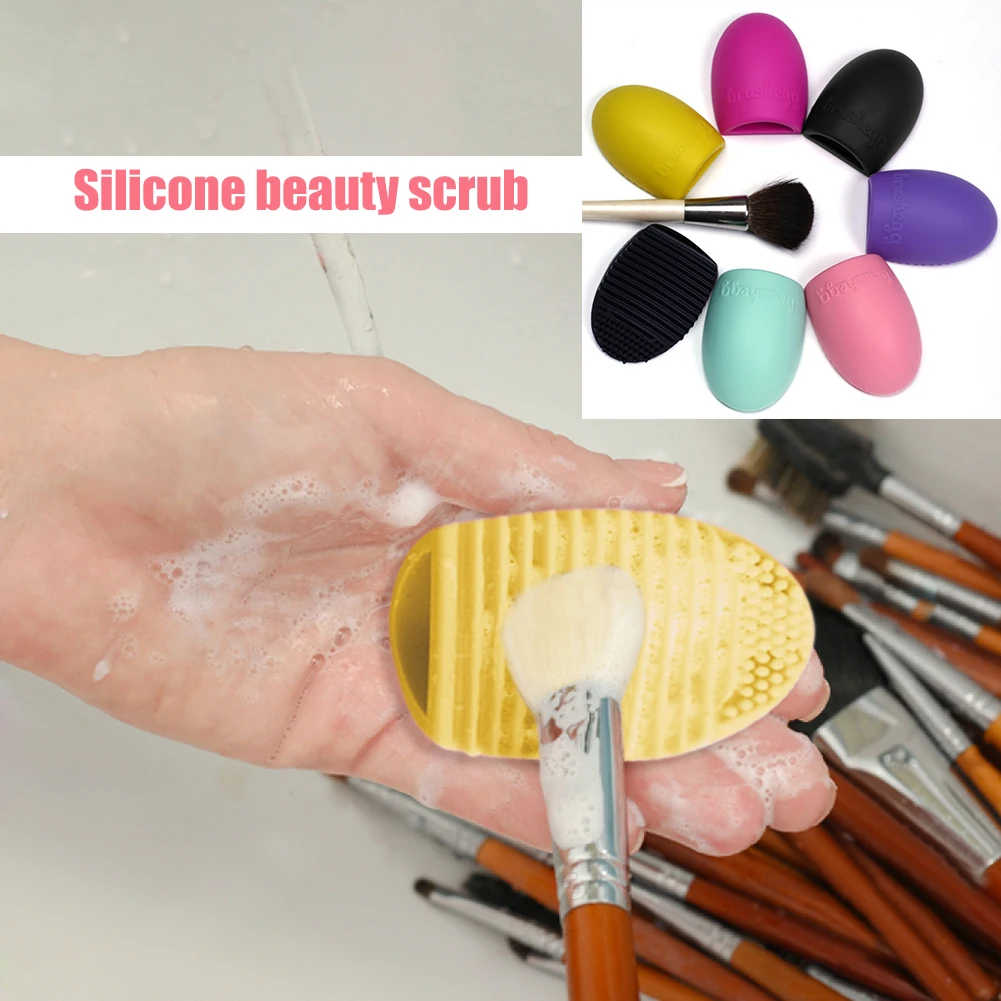 Красивый макияж электронный скребок силиконовый коврик для чистки скраб мытья