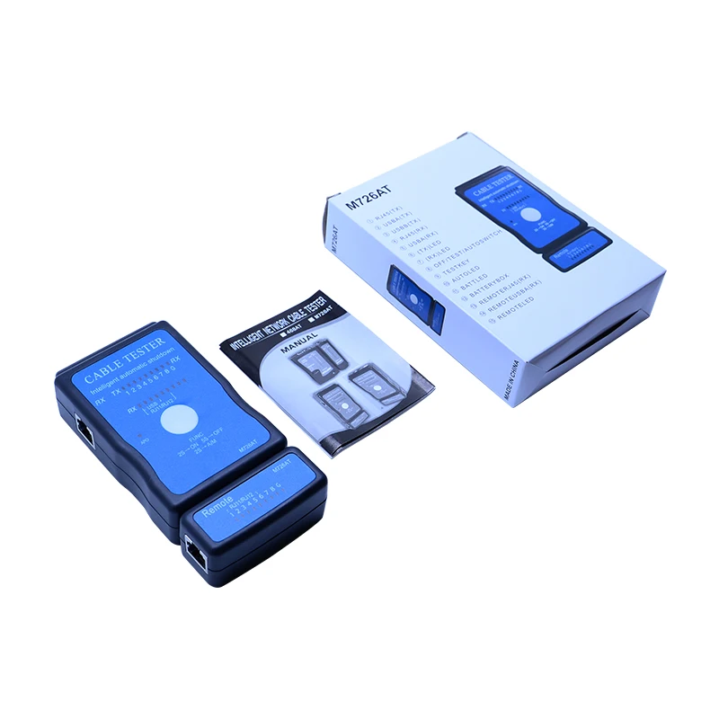 Оптовая продажа тестер сетевого кабеля M726AT локальная сеть USB Ethernet устройство