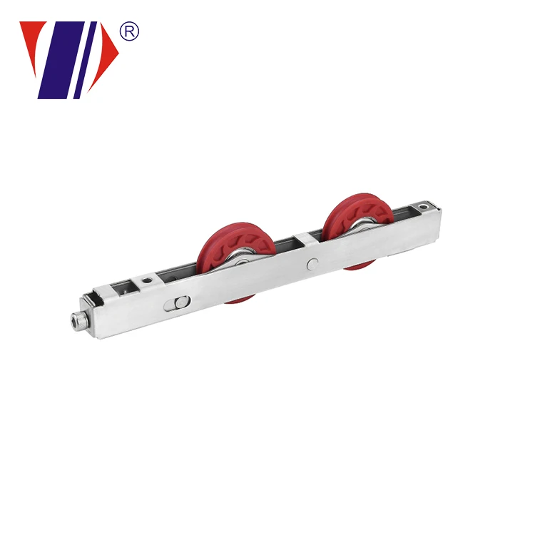 Раздвижные двери из алюминиевого сплава (нейлоновое колесо стальная рама) |