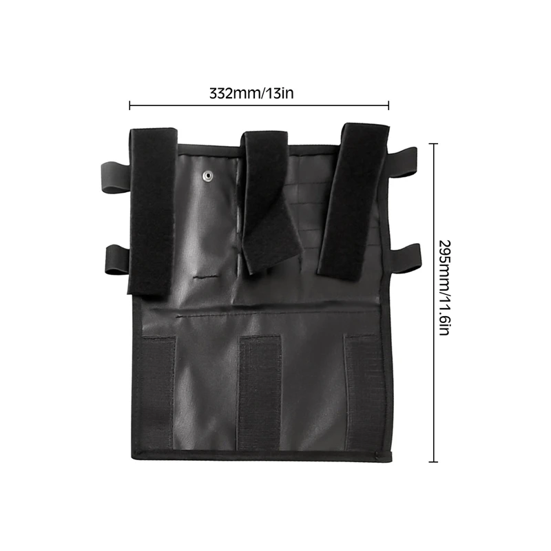 

Black Tactical Car Sun Visor Pocket Car Visor Organizer Vehicle Sun Visor Holder Sun Panel Storage Bag Auto Gear Accessories