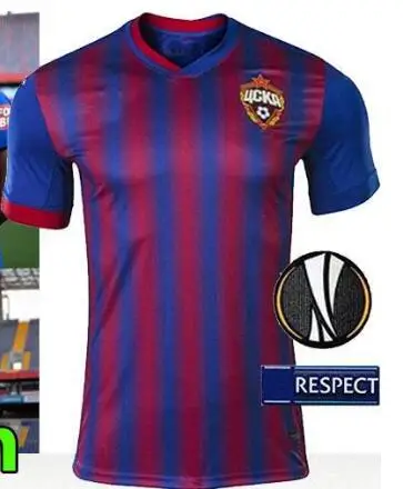 Новинка 2021 г. футболки для футбола PFC CSKA домашние мужские Никола Власич