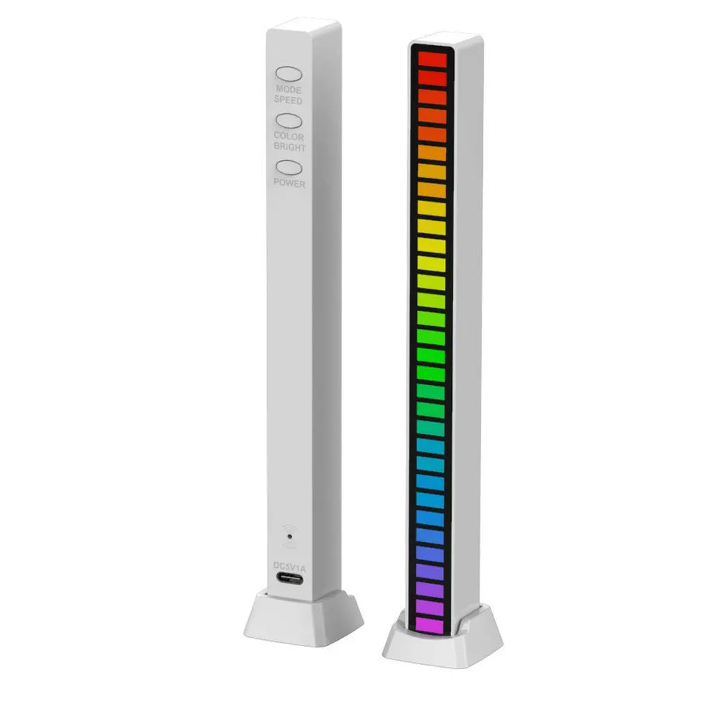 

Новая лампа, персонализированная, модная и красивая, с голосовым управлением, музыкальный ритм, светильник компьютерный автомобиль, атмосф...