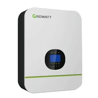 growatt hybrid inverter off grid 5000w 48v 220v wide pv voltage mppt charge controller pure sine wave wifi spf5000tl hvm wpv