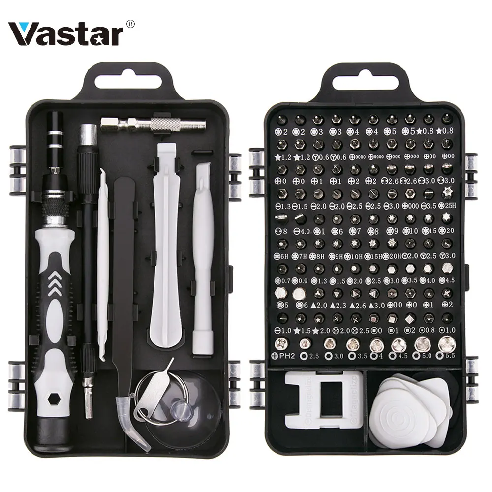 Набор отверток Vastar 115 в 1 прецизионная отвертка Torx для Iphone Huawei Ipad ремонта