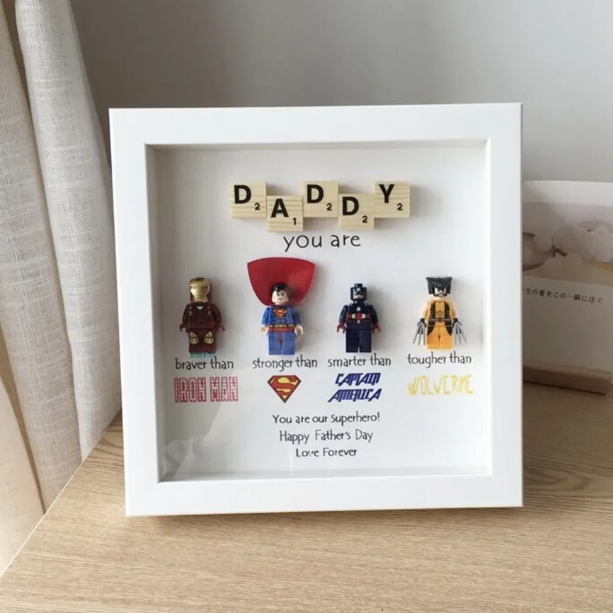 

Super Figure Heroed Frame Decoration Hand Office Aberdeen Doll Decoration Desktop Decoration Christmas Birthday Gift