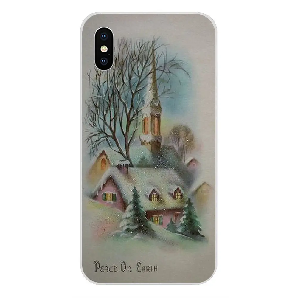 Мягкие ТПУ чехлы обложки для Xiaomi Redmi Mi 4 7A 9T K20 CC9 CC9e Note 7 9 Y3 SE Pro Prime Go Play Merry Christmas Happy new
