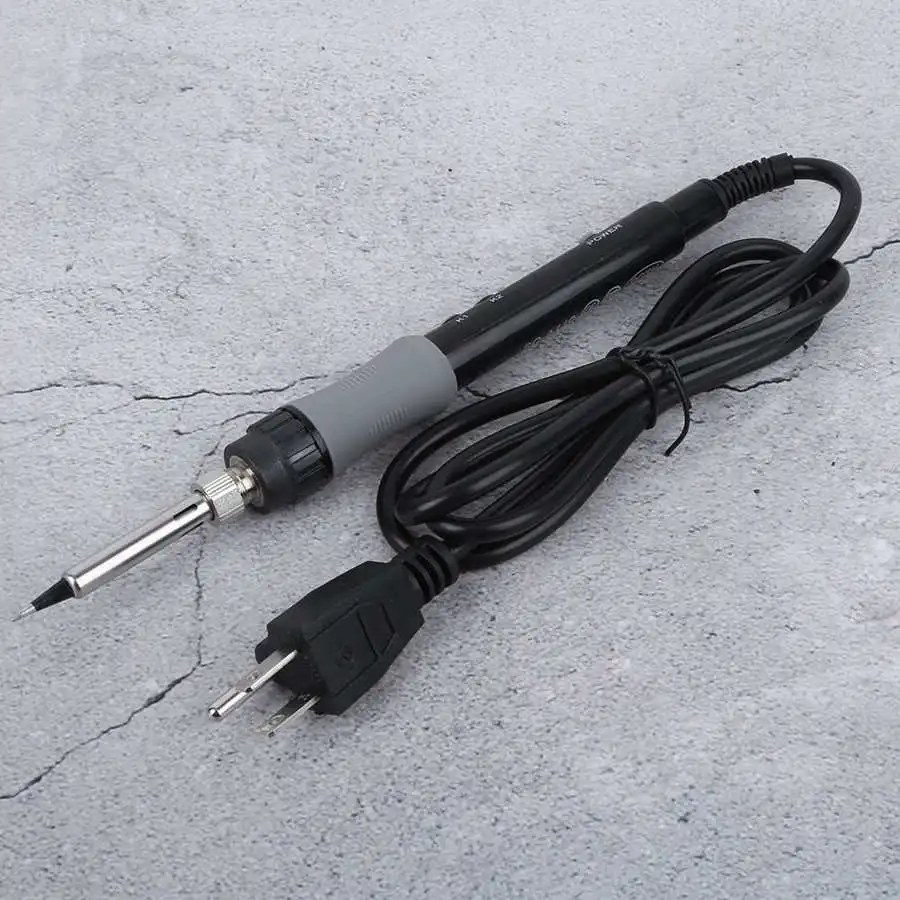 

Electric Soldering Iron Internal Heat Digital Display SQ-A110 Black 110W US Plug 110V.