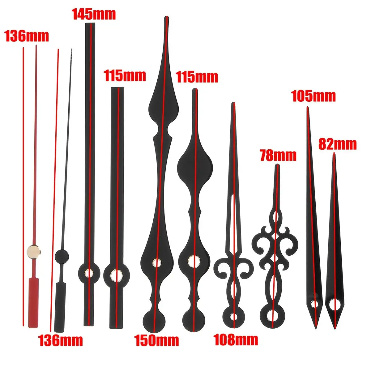 

1 Set DIY Silent Wall Clock Quartz Needle Movement Hands Replacement Part Repair Kit Tool Set Clock Mechanism Home Bedroom