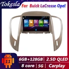 Автомагнитола Tokesla, мультимедийный плеер на Android 11, с gps, для Buick LaCrosse, Opel, типоразмер 2 din