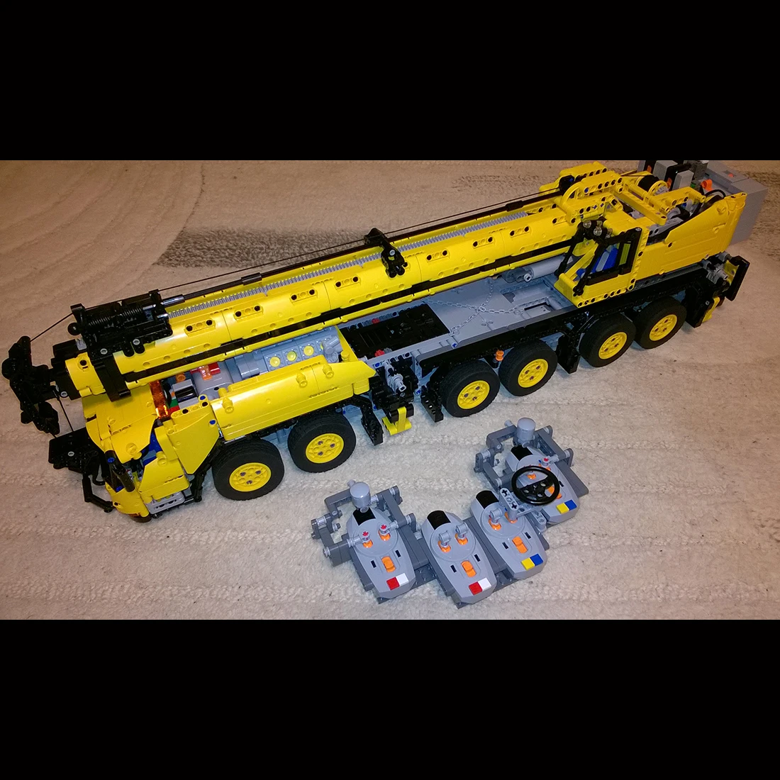 Конструктор MOC 3593 шт. механический инженерный автомобиль большой кран игрушка