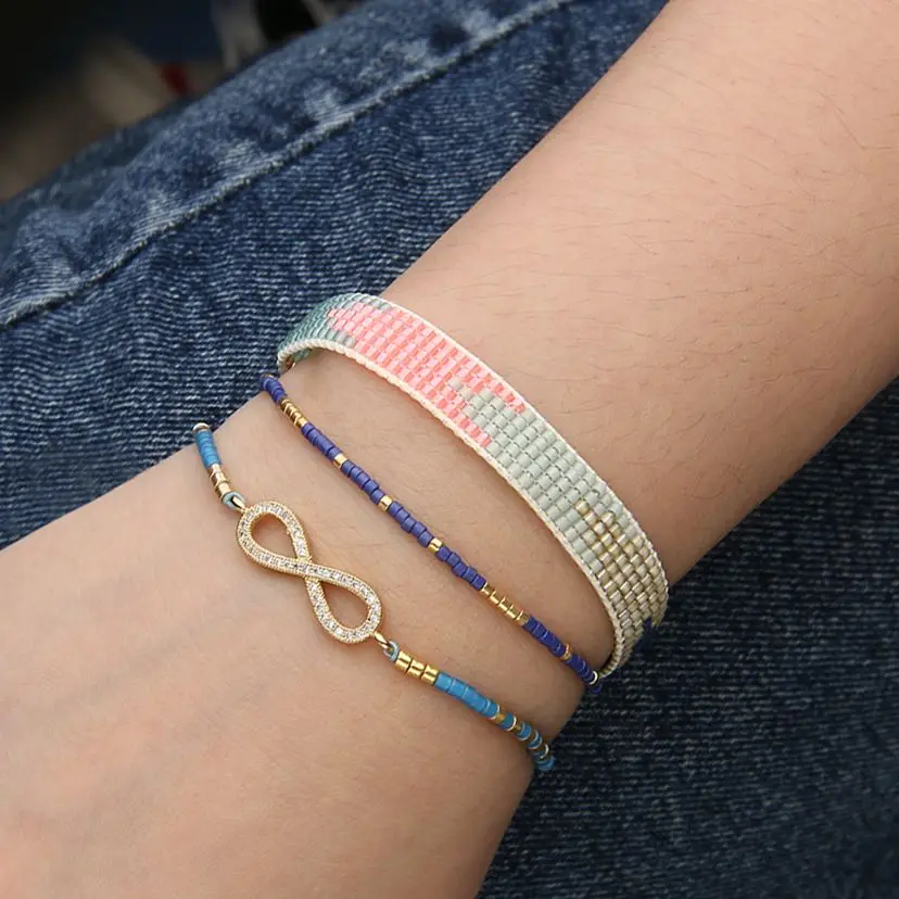 

KELITCH Colorful Bracelet Miyuki Gift For Women Jewelry Handmade Fashion Friends Bracelets Wholesale