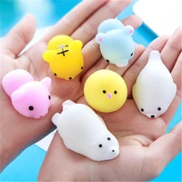 cute mochi squishy kawaii pack mini animal antistress ball squeeze toys squishi rising stress relief squishy toy pets fun gift