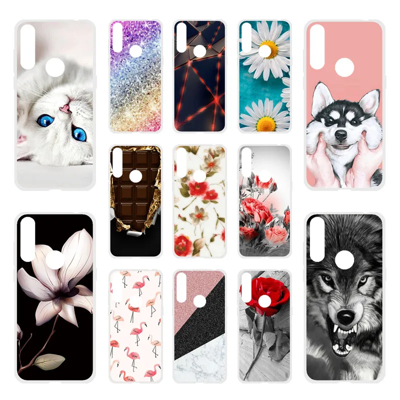 Soft TPU Case For Alcatel 1S 2020 Cases Silicon Cat Dog Wolf Phone Coque 1A 1C 3L 1X 3 3C 3V 2021 3X 2019 Covers | Мобильные