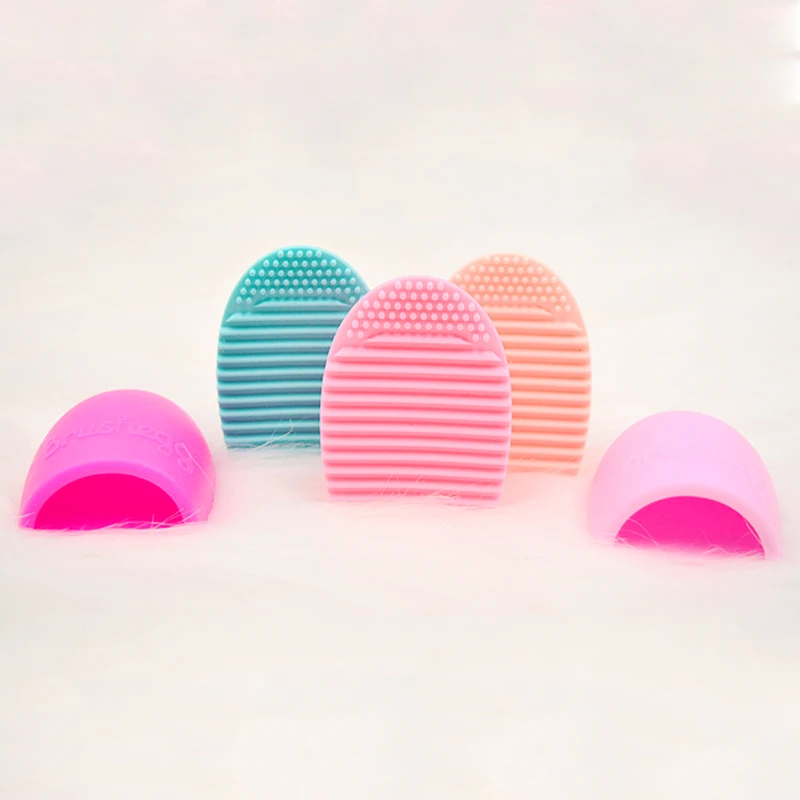 Профессиональная силиконовая Кисть для макияжа 5 цветов инструмент чистки