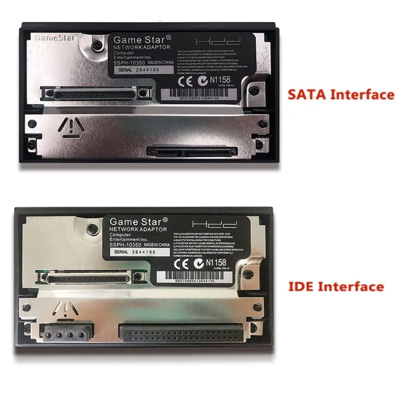 

Network Adapter for PS2 Console IDE Connector SATA HDD Connector Interface Network Adapter