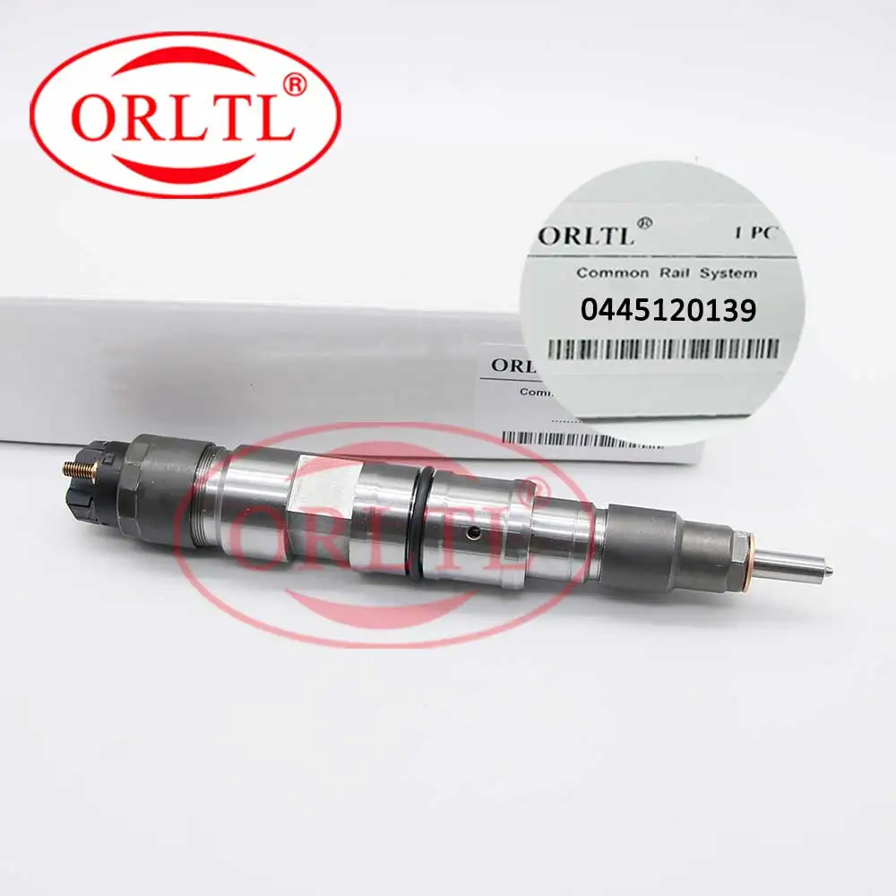 

ORLTL 0445120139 Bico Diesel Auto Engine Injectors Assy 0 445 120 139 Common Rail Pump Parts Injector 0445 120 139 for RENAULT