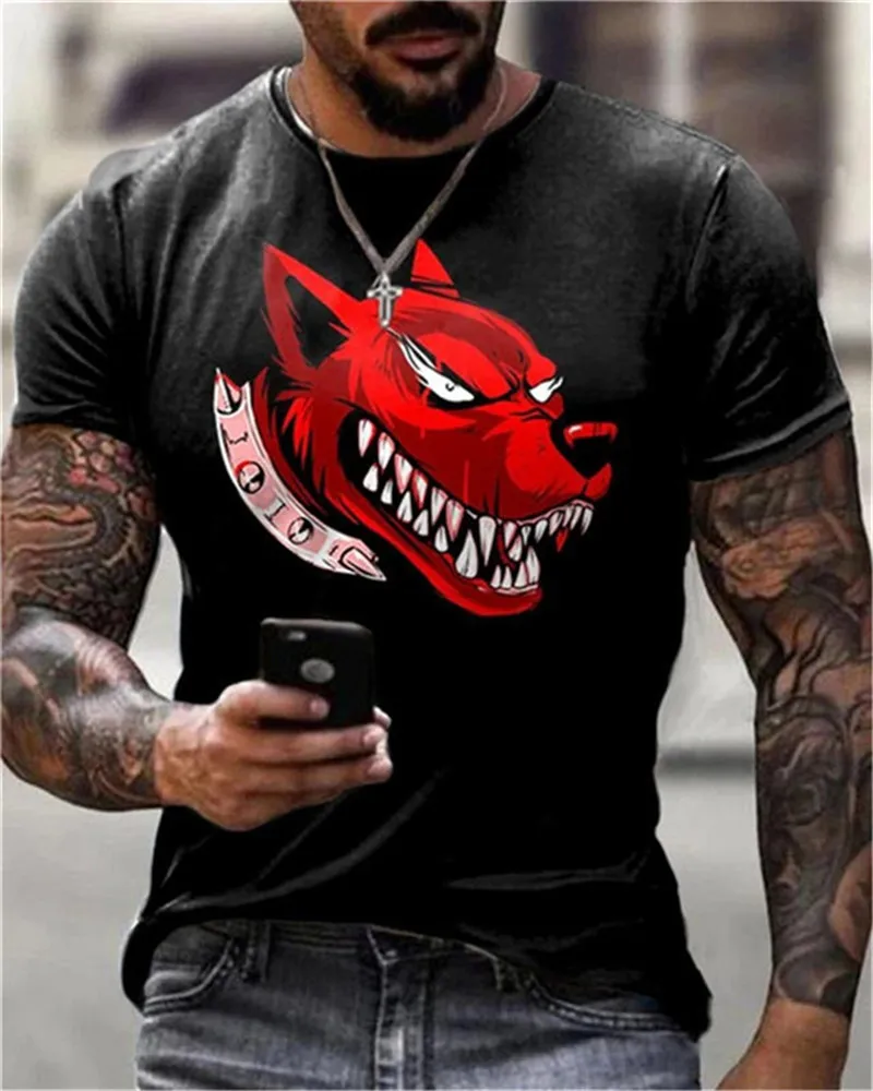 

Футболка мужская оверсайз с принтом Иисуса Христа, модная повседневная универсальная уличная одежда с коротким рукавом и круглым вырезом, ...