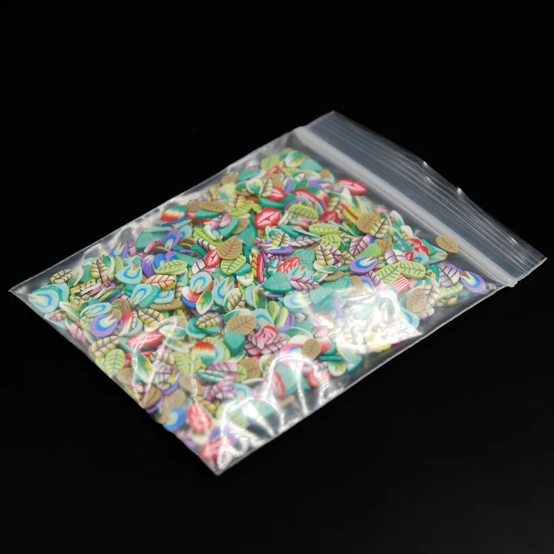 1000 шт. Высокое качество 3D перо Полимерная глина Фрукты нарезанные мягкие