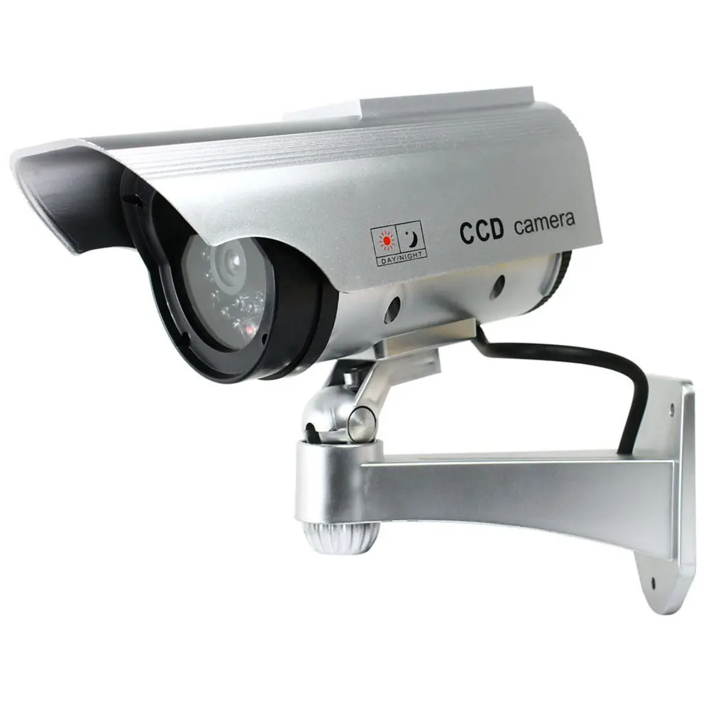 

Simulation Camera Solar LED CCTV Camera Fake Surveillance Anti-Theft Outdoor Indoor Analog Camera Surveillance Security