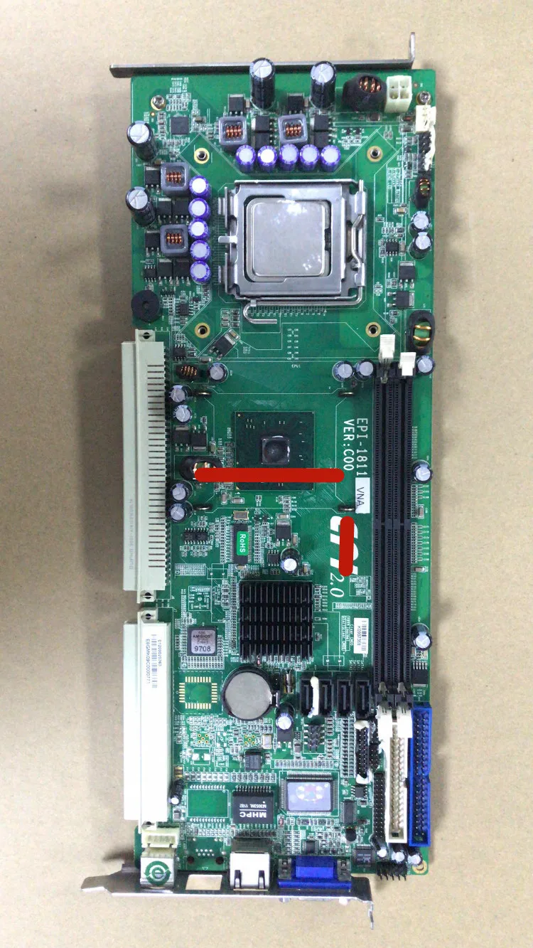 

Grinding auspicious EPI-1811VNA /1813EPI-1711VNA industrial control motherboard CPU full-length card