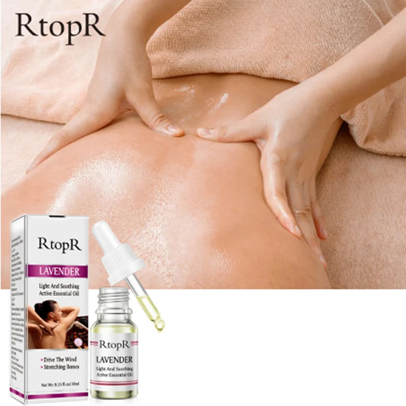 RtopR Skin Care Pure Plant Lavender Essential Oil Anti-Aging Body Massage Ginger For Scrape Therapy SPA | Красота и здоровье