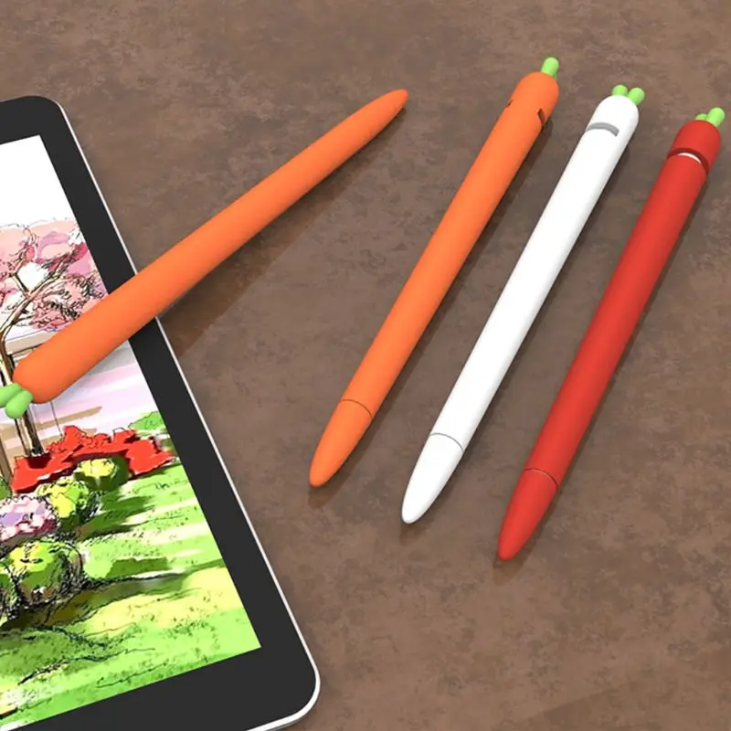 1Set Silicone Protective Sleeve Tip Case Nib Cover for App-le Pencil 1st 2nd Pen | Компьютеры и офис