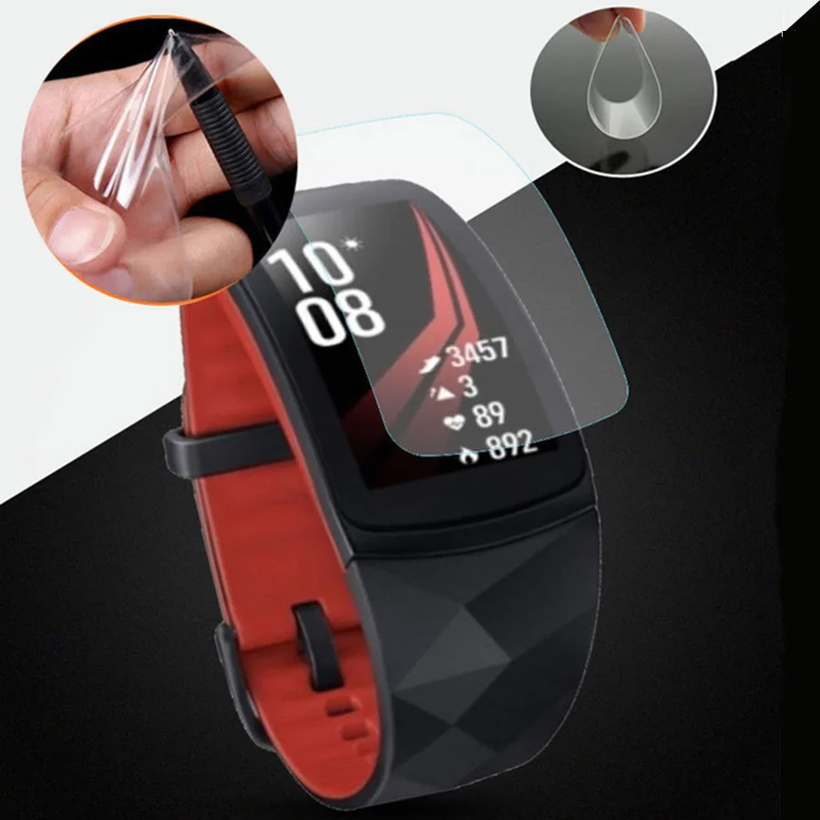 3D защитная пленка из мягкого ТПУ для Samsung Gear Fit 2 Pro Neo R750 R381 R380 R360 R350 HD полное