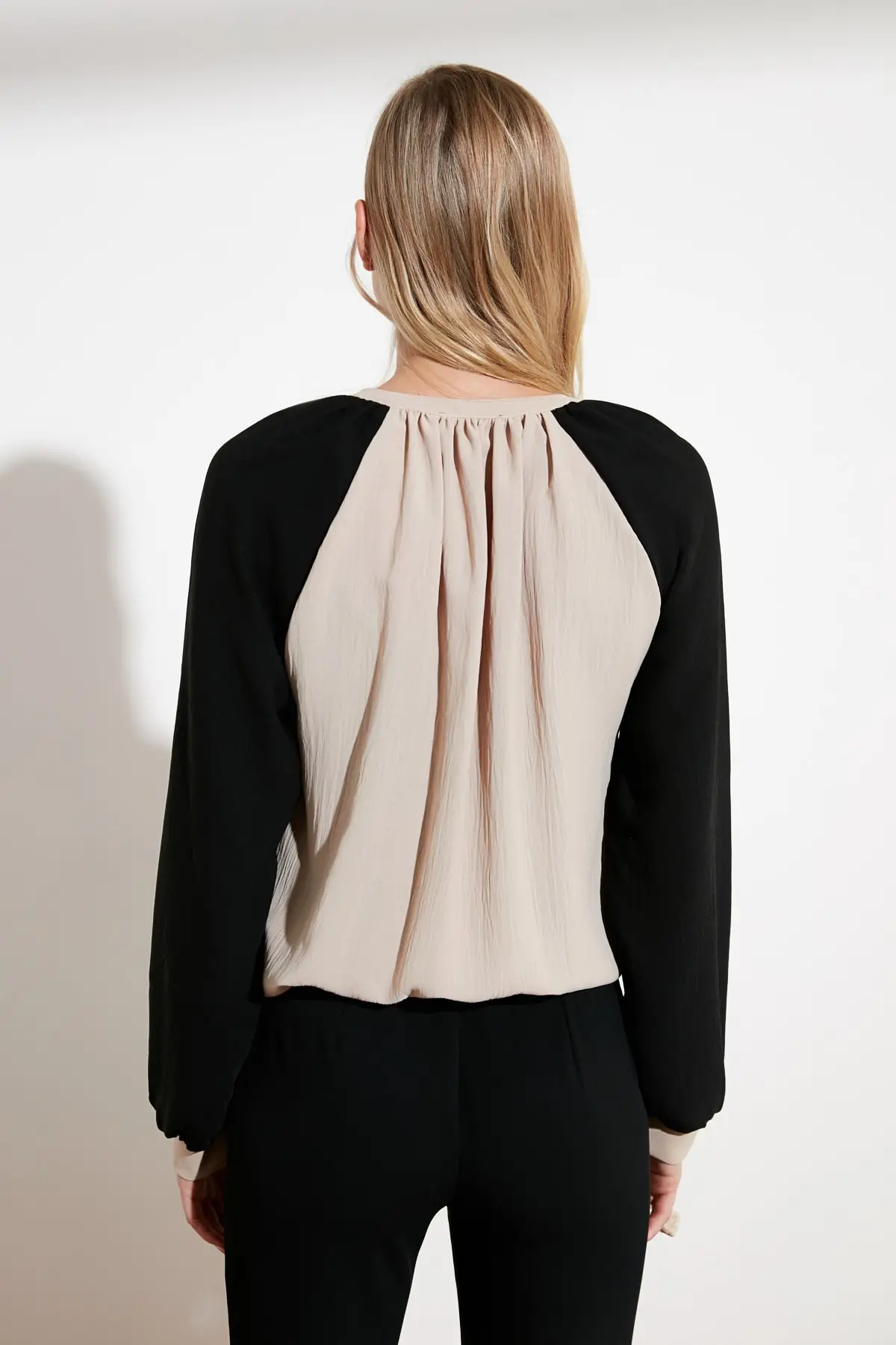 

Trendyol Shirred Shirt TWOSS21GO0020