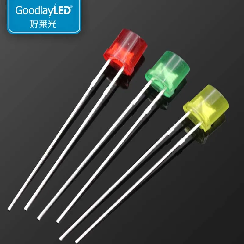 1000 шт. светодисветодиодный с длинными ножками 5 мм|Подвесные лампочки| |