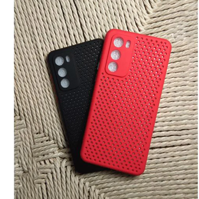 Воздухопроницаемый чехол с рассеивателем тепла для Tecno Power 4 Pro Spark 5 Air Camon 12 15 Lite