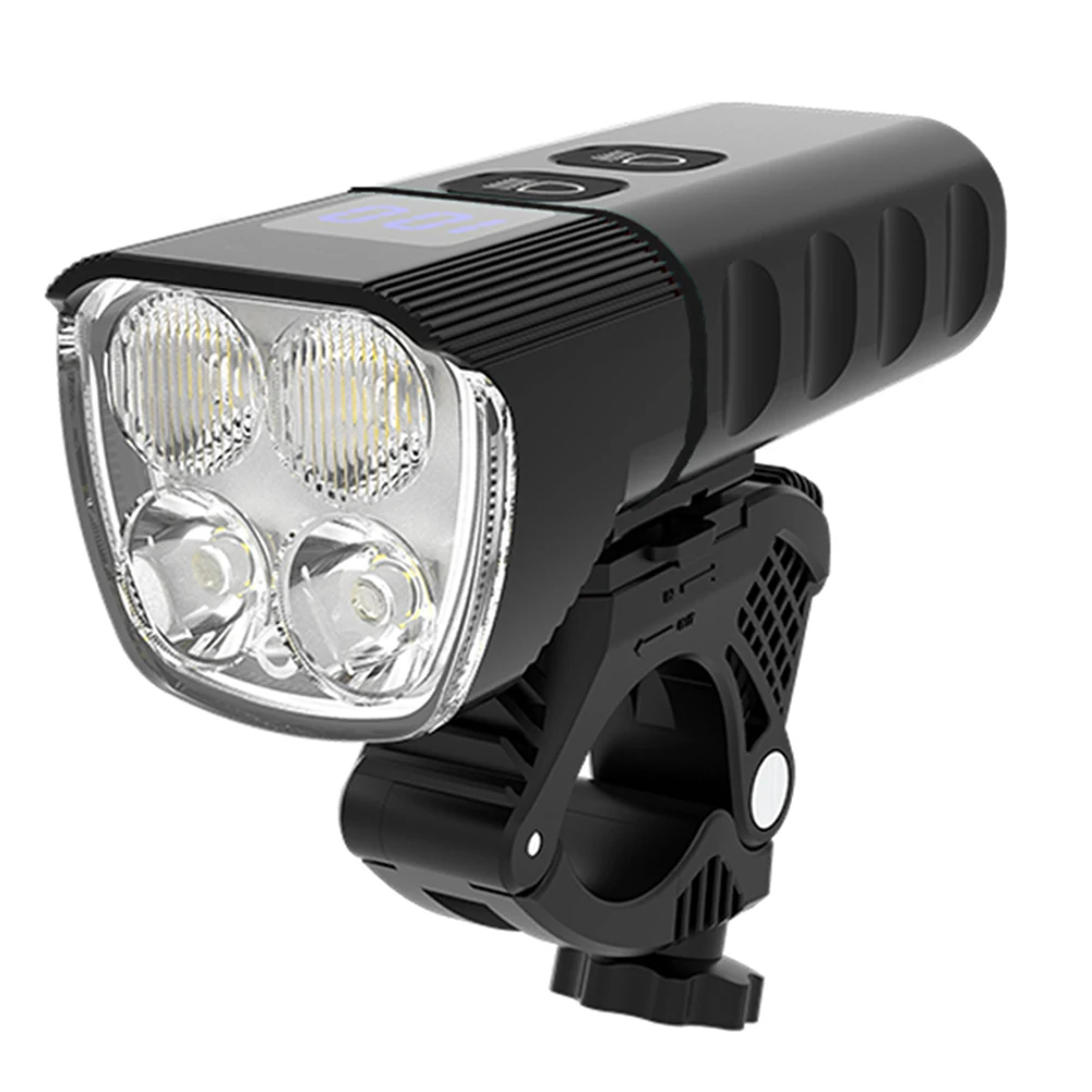 

Светильник рь налобный велосипедный с зарядкой от USB и индикатором мощности