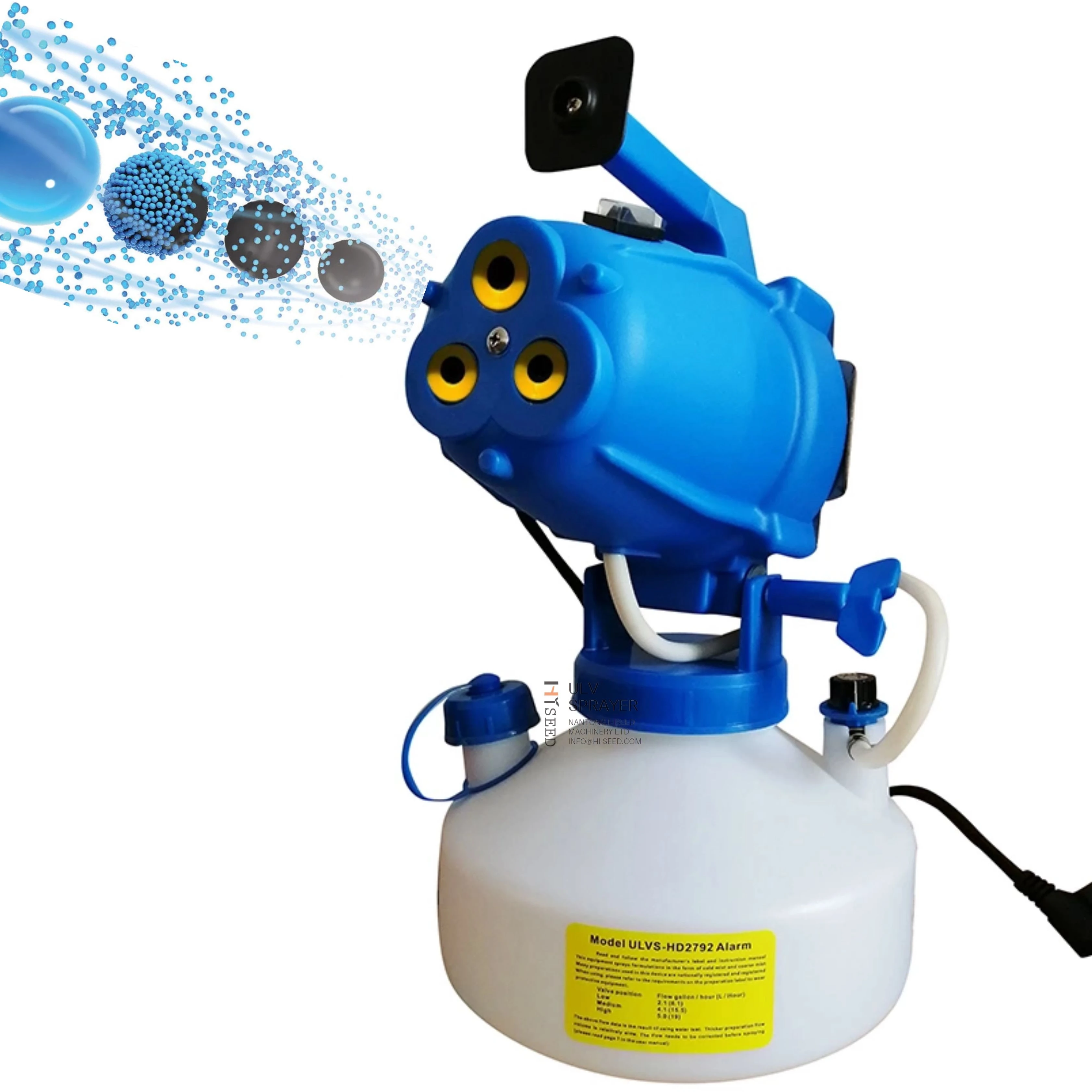 Электростатический распылитель портативный электростатический ручной